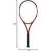 image:imageWilson Burn 100S V5 Unstrung Performance Tennis RacketGrip Size 2  4 14