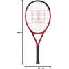 image:imageWilson Clash V2 Junior Performance Tennis Rackets  26 and 2526