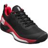 image:imageWilson Mens Rush Pro 45 Tennis ShoesBlack Infrared White