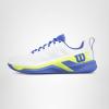 image:imageWilson Mens Rush Pro 45 Tennis ShoesWhiteAmparo BlueSafety Yellow