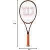 image:imageWilson Pro Staff 97L V14 Performance Tennis Rackets Strung with Sensation 16 Natural at Mid Range TensionGrip Size 0  4