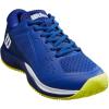 image:imageWilson UnisexChild Rush Pro Ace Junior Tennis ShoesBlue PrintSafety Yellow