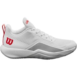 image:imageWilson Mens Rush Pro Lite Mens Tennis ShoesWhite Pearl Blue Wilson Red