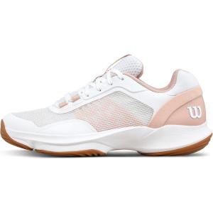 image:imageWilson Womens Womens Hurakn Pro V2 Padel ShoesClear WhiteCameo RoseGum