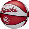 image:imageWILSON NBA Team Retro Mini Basketballs  Mini Size  3Atlanta Hawks