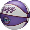 image:imageWILSON NBA Team Retro Mini Basketballs  Mini Size  3Utah Jazz