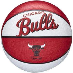 image:imageWILSON NBA Team Retro Mini Basketballs  Mini Size  3Chicago Bulls