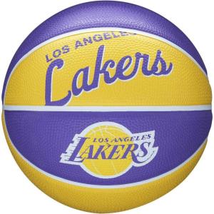 image:imageWILSON NBA Team Retro Mini Basketballs  Mini Size  3Los Angeles Lakers