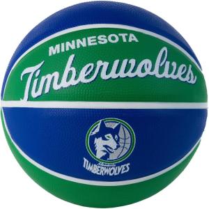 image:imageWILSON NBA Team Retro Mini Basketballs  Mini Size  3Minnesota Timberwolves