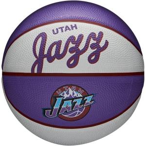 image:imageWILSON NBA Team Retro Mini Basketballs  Mini Size  3Utah Jazz