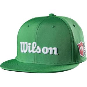 image:imageWilson Staff Golf Hat Flat BrimCurved BrimVisorGreenWhite