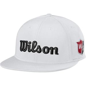 image:imageWilson Staff Golf Hat Flat BrimCurved BrimVisorWhiteBlack