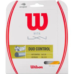 image:imageWILSON Duo Tennis String  Set Yellow Bronze and GreyYellow