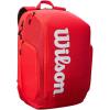 image:imageWILSON Super Tour Tennis Backpack  RedWhite Holds up to 2 Rackets