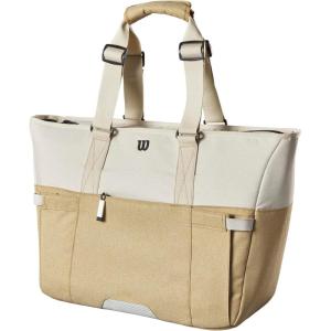 image:imageWILSON Lifestyle Tote Tennis Racket Bag  Khaki Holds up to 2 Rackets