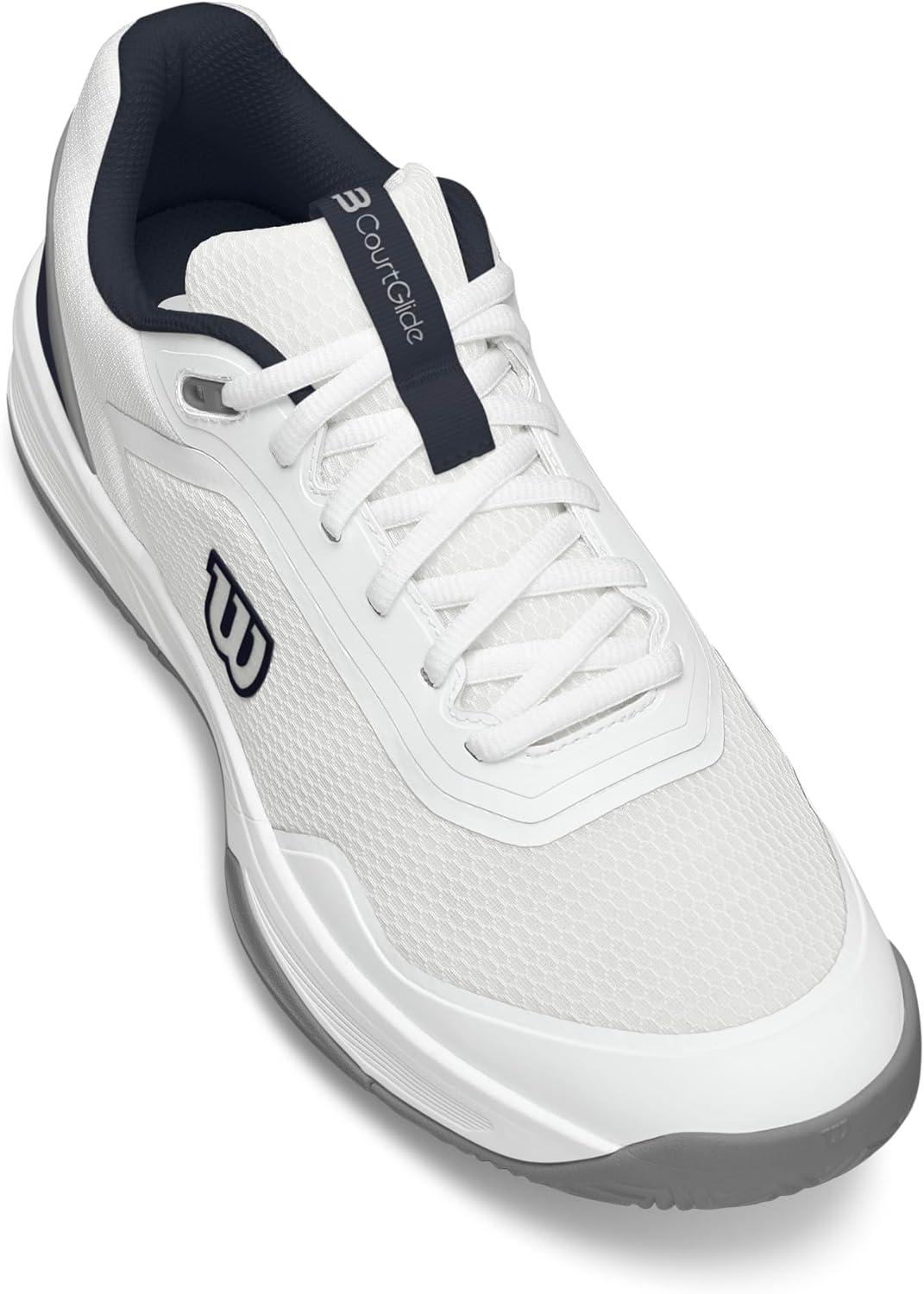 image:imageWILSON Courtglide Mens Tennis Shoes  Multiple Colors  SizesWhiteNavy BlazerQuarry