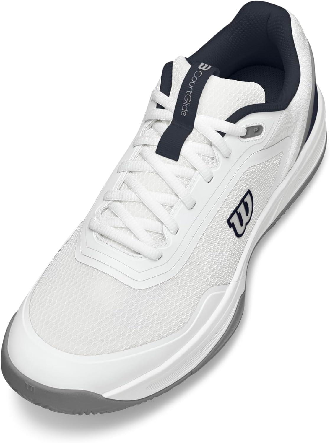 image:imageWILSON Courtglide Mens Tennis Shoes  Multiple Colors  SizesWhiteNavy BlazerQuarry