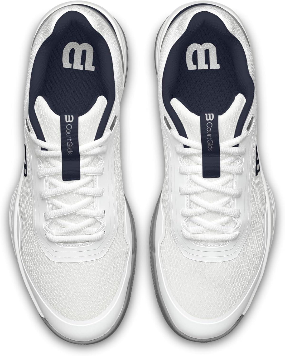image:imageWILSON Courtglide Mens Tennis Shoes  Multiple Colors  SizesWhiteNavy BlazerQuarry