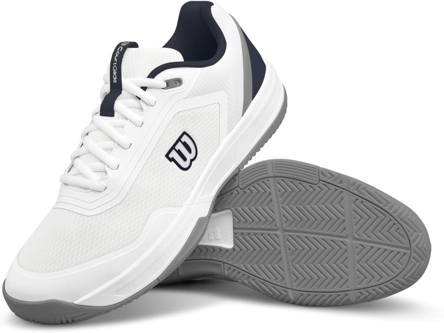 image:imageWILSON Courtglide Mens Tennis Shoes  Multiple Colors  SizesWhiteNavy BlazerQuarry