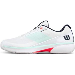 image:imageWILSON Mens Rush Lite 5 Tennis ShoesWhiteBayFiery Coral