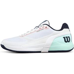 image:imageWILSON Mens Rush Pro 5 Tennis ShoesWhiteBayFiery Coral