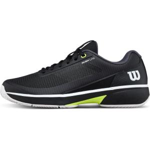 image:imageWilson Mens Rush Lite 5 Clay Mens Tennis ShoesBlackWhiteSafety Yello
