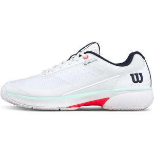 image:imageWilson Mens Rush Lite 5 Clay Mens Tennis ShoesWhiteBayFiery Coral