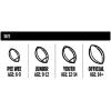 image:imageWilson NFL Mini Autograph Football  Mini BrownWhiteMini Pack of 4