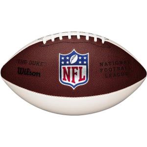 image:imageWilson NFL Mini Autograph Football  Mini BrownWhiteMini