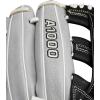 image:imageWILSON 2024 A1000 Infield Fastpitch Softball Gloves  1175 and 12 Right Hand ThrowSilverBlackWhite