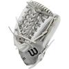 image:imageWILSON 2024 A1000 Outfield Fastpitch Softball Gloves  125WhiteSilverGold