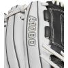 image:imageWILSON 2024 A1000 P12 12 Pitchers Fastpitch Softball Glove  WhiteGreyLeft Hand Throw