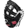 image:imageWilson 2024 A1000 CM33 33 Fastpitch Softball Catchers Mitt  WhiteBlackRed Right Hand Throw