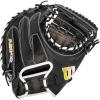 image:imageWilson A2000 Catchers Mitts  33 335 and 34BlackWhite