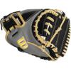 image:imageWilson A2000 Catchers Mitts  33 335 and 34GreyBlackBlonde