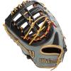 image:imageWilson A2000 First Base Baseball MittsGreyBlack