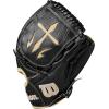 image:imageWilson A2000 Pitchers Baseball GlovesBlackSaddle Tan