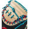 image:imageWilson Fall 2024 A2000 Baseball GlovesBlackBlondeRedTeal