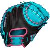 image:imageWilson Fall 2024 A2000 Baseball GlovesBlackTealFlamingo