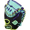 image:imageWilson Spring 2026 A2000 Baseball GlovesBlackSeafoamOptic Yellow