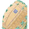 image:imageWilson Spring 2026 A2000 Baseball GlovesBlonde Seafoam Purple