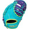image:imageWilson Spring 2026 A2000 Baseball GlovesTealPurple