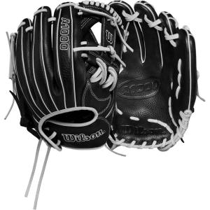 image:imageWILSON 2024 A1000 Infield Fastpitch Softball Gloves  1175 and 12 Right Hand ThrowBlackSilver