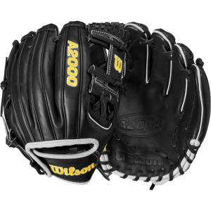 image:imageWilson 2024 Classics Series A2000 Baseball GlovesBlackYellowGrey