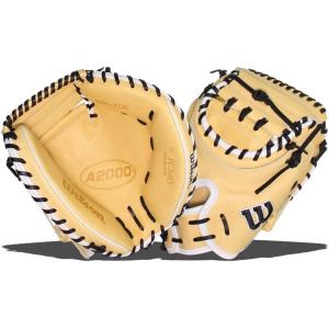 image:imageWilson A2000 Catchers MittsBlondeBlack