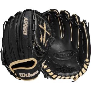 image:imageWilson A2000 Pitchers Baseball GlovesBlackSaddle Tan