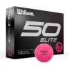 image:imageWILSON Fifty Elite 12 Pack Golf BallsPink