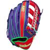 image:imageWilson Spring 2026 A2K Baseball GlovesPurpleRedNeon Green