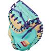 image:imageWilson Spring 2026 A2K Baseball GlovesSeafoam Blonde Purple