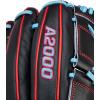 image:imageWilson 2026 A2000 B25 1225 Baseball Pitchers GloveBlackRedSky Blue
